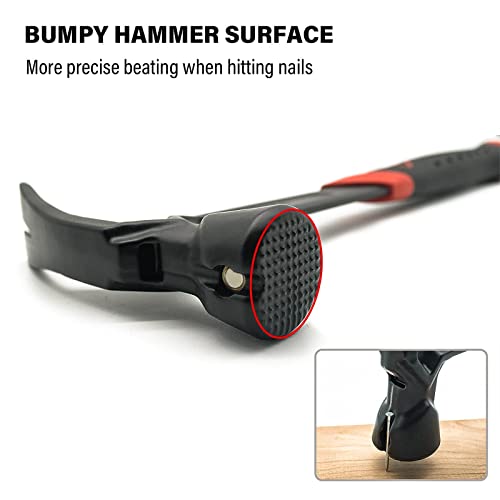 KOTAPRO Framing Hammer 16OZ, Permanent HeadtoHandle Epoxy Bond