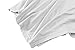 DB MOON Women's Long Tunics Plus Size Tunic Dress (White,2XL)