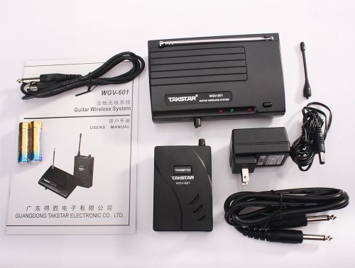 TAKSTAR WGV-601 Guitar Wireless System / Professional Transmission and Reception