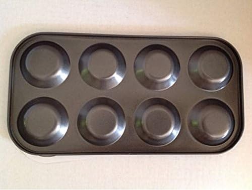 banchasawad Premium Quality Non-Stick 8 Cup Shallow Muffin Pan