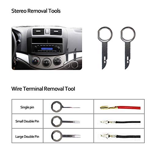 Helen Butler Auto Trim Removal Tool Kit - 19 Pcs Car Door Panel Removal Tool for Audio Dash Center Console Installation and Remover - Panel Clip Pliers, Strong Nylon Pry Tools (19PCS - Blue) - Thumbnail 2
