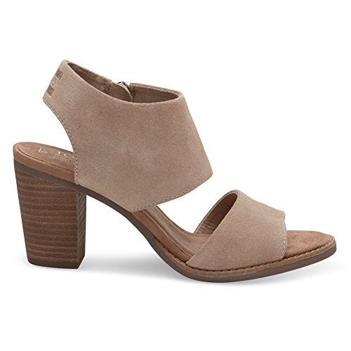 toms women's majorca peep toe mid calf boot