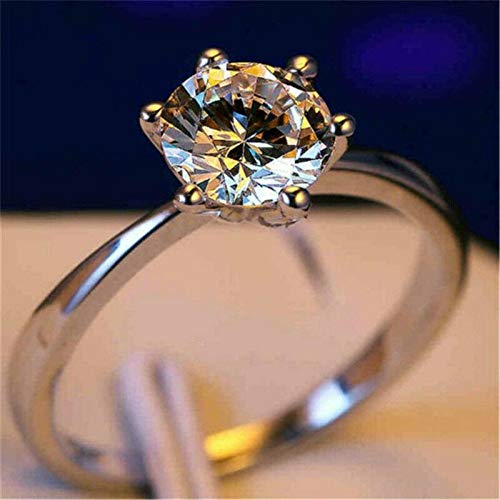 XioNiu Women Fashion Alloy Adjustable Geometric Shape Rhinestone Ring Rings