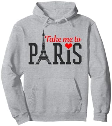 Amazon.com: Paris - I love Paris Pullover Hoodie : Clothing, Shoes