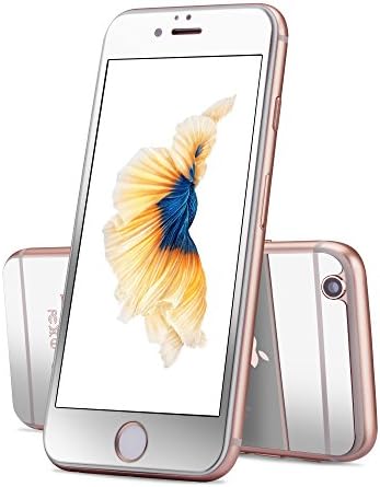 Wunderglass -Mirror - Apple iPhone 6, 6s Screen Protector Tempered Glass Protector Screen Protector from toughened glass foil film - by OKCS® in Silver