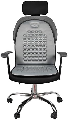 Auto Cushion Seat Supplies Office Chair with Breathable Polyester Fabric Gray
