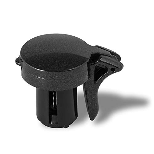 AutumnFall Handlebar End Mirror Rearview Mirror for Bike Bicycle Cycling Rear View Road Handle Grip Mirror (Black)