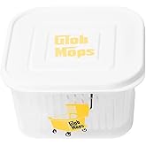 Glob Mops Square Mop Bucket w/Slotted Handled Inner Basket