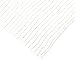 Poly Deco Mesh Decorative Mesh 21 inches x 10 yds (30 ft) Silver Geo Mesh Ribbon