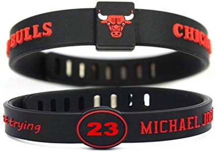 Adjustable Silicone Wristband Bracelets for Sports Fans-Awesome Gift for Your Family and Friends.