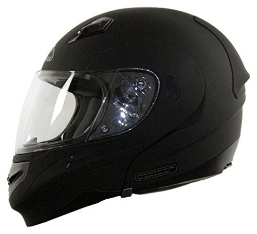 Vega Summit II Modular Helmet (Flat Black, Large)