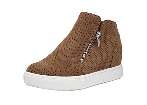 cushionaire women's hart hidden wedge sneaker