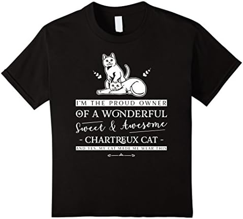 Kids Chartreux Cat Christmas Or Birthday Gift 12 Black