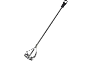 Warner 2-3/8" 1-Gallon Paint Mixer, Spiral Blade, 15-3/4" Shaft, Fits 3/8" Drill, 340