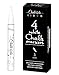 Fine Tip White Chalk Markers - Pack of 4 Chalk Pens - Use on Chalkboard, Windows, Blackboard, Signs, Glass, Bistro - Water based wet wipe erasable pen - 3mm Reversible bullet & chisel Tip primary