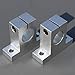 Pack of 4Pcs SK12 SH12A 12mm Linear Rail Shaft Support Block for CNC Linear Slide Bearing Guide CNC Parts