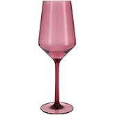 Fortessa Sole Outdoor Shatter Resistant BPA Free Premium Copolyester Plastic Drinkware 6 Pack, Rose Red, Sauvignon Blanc Glass