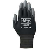 Ansell - Hyflex Lite Gloves 205653 9 Hyflex Ultra Lightweight Assembly Glove: 012-11-600-9-Bk - 205653 9 hyflex ultra lightweight assembly glove [Set of 12]