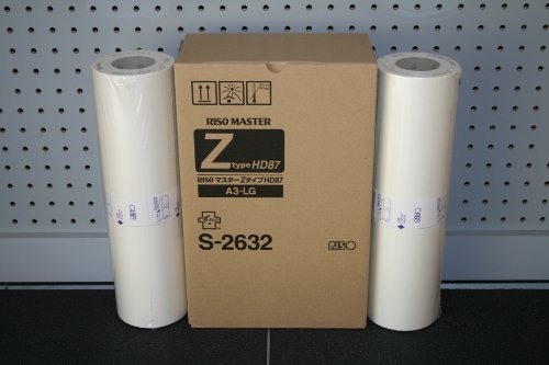 RISOGRAPH OEM S-2632 MASTERS FOR RISO RZ990 RZ1090 - 2-320MM X 108M MASTERS
