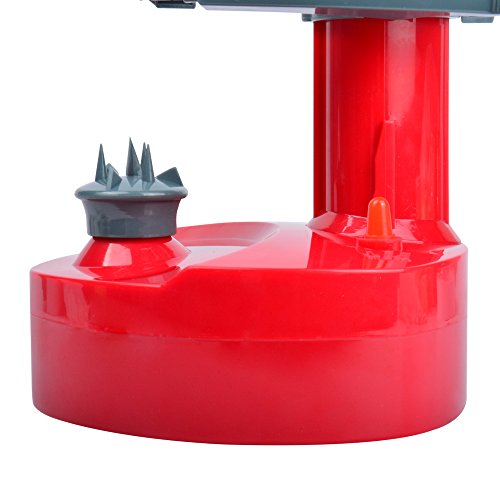 LOHOME Electric Potato Peeler [2 Extra Blades] - Automatic Rotating Fruits & Vegetables Cutter Apple Paring Machine - Kitchen Peeling Tool - Thumbnail 3