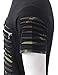 URBANCREWS Mens Hipster Hip Hop Ripped Zipper Crewneck T-shirt BLACKCAMO XLARGE