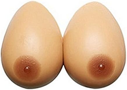 Rowai Fake Breast for Crossdresser, Silicone Breast Forms Fake Breast Fake Boobs for Crossdresser/Mastectomy Patient