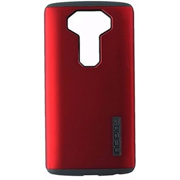 LG V10 Case, Incipio [Hard Shell] [Dual Layer] DualPro Case for LG V10-Iridescent Red/Black