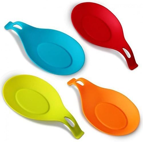 BUCKLE UP Silicone Spoon Rest - Small - Set of 2 - Assorted
