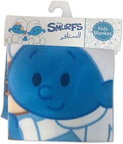 The Smurfs Vg Sc Fb P Fleece King Size Baby Blanket Light Blue 76 X 102 Cm Price In Uae Amazon Uae Kanbkam