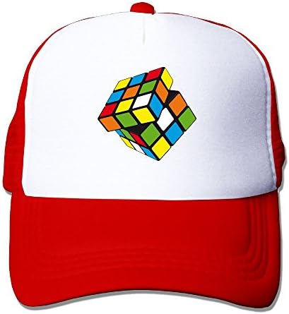 Unisex Rubiks Cube Fashion Mesh Cap Baseball Caps
