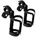 NAGO Stroller Cup Holder 2 Pack. Universal 360 Degrees Rotation. Bike Cup Holder. Stroller Accessories Cup Holder. Cup Drink Holder for Stroller, Bike, Wheelchair
