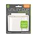 U Brands Gruv Magnetic Utility Cup, White, 3.25 x 4.25