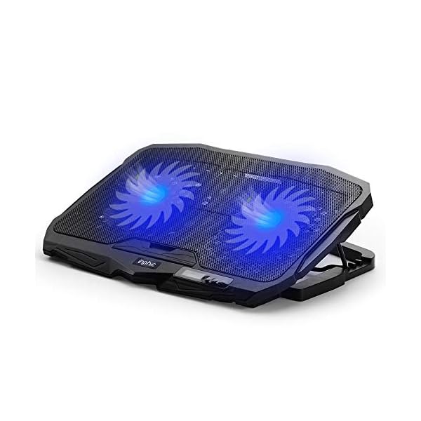 Laptop-Cooling-Pad-INPHIC-Super-Quiet-Four-Fans-Laptop-Cooler-Fitting-from-14-to-17-Inches-4-Adjustable-Levels-Laptop-Cooling-Stand-Metal-Mesh-Surface INPHIC Laptop Cooling Pad, Super Quiet Four Fans Laptop Cooler Fitting from 14 to 17 Inches, 4 Adjustable Levels Laptop…