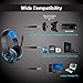 Gaming Headset for PS4 PC, Fuleadture Stereo Xbox One Gaming Headset with Mic, Noise Cancelling Over Ear Headphones with LED Light, Soft Memory Earmuffs for Nintendo Switch Laptop Macthumb 4