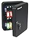Honeywell Safes & Door Locks - 48 Hooks Small Key Box for Office - Durable Metal Key Lock Box Keeps Your Keys Safe - Scratch Resistant Key Holder Box Comes with 2 Entry Keys - 0.12-CU - Black - 6106