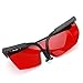 QQ-Tech® Goggles Laser Eye Protection Safety Glasses Goggle Glass Shield with Case for Green Blue Laser Pointer