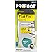 PROFOOT, Flat Fix Orthotic, Men's 8-13, 1 Pair, Orthotic Insoles for Flat Feet and Low Arches, Inserts Help Support Arch and Heel, Lightweight, Absorbs Shock to Help Reduce Foot, Leg, Hip, Back Pain primary