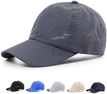 KUPEERS Mesh Cap, Excellent Breathability, Sun Protection, UV Protection, UV Protection, Sports Hat, Unisex, Quick Drying, Light and Thin, Mesh Hat for Mountain Climbing, Fishing, Golf, Driving, Outdoor Activities