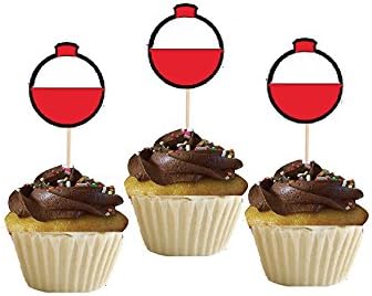 FISHING BOBBER Cupcake toppers pics