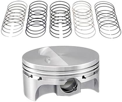 Sportsman Racing Products 271064 Flat Top Pro-Series Piston and Ring Set for Small Block Chevy