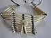 Antique White Breastplate Choker Buffalo Bone Geronimo Regalia Pow Wow Indian Necklace.