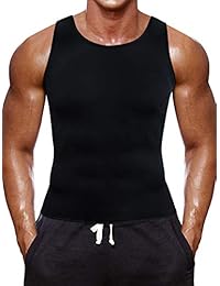 Men Waist Trainer Corset Vest for Weight Loss Hot Neoprene Slimming Body Shaper Sweat Tank Top Sauna Suit Workout Sport Shirt