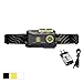Nitecore NU25 360 Lumen Triple Output - White, Red, High CRI - 0.99 Ounce Lightweight USB Rechargeable Headlamp with LumenTac Adapter