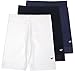 Lucky & Me Girls Bike Shorts, Super Soft Cotton Modal Blend with Lace Trim, Jada 3 Pack, Basic, Size 2-3 Years