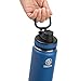 Takeya Originals 40 oz Vacuum Insulated Stainless Steel Water Bottle with Spout Lid, Navy