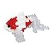Nanoblock Wakin Goldfish Red Building Kit