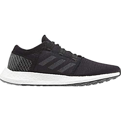 adidas Women's Pureboost Go Running Shoe, Black Grey, 8.5 M US