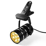 LED Plant Grow Light for Indoor Plants, Kitclan 9W Compact Clip-on Grow Light with full Spectrum 7 LEDs, 360 Degree Adjustable Grow Light for Indoor Veggies and Herbs