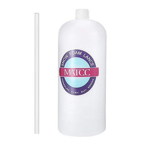 MATCC Foam Bottle 33 fl. oz Replacement Bottle Foam Cannon Replacement Foam Spray Bottle for Car Wash