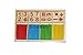 SDBING Wooden Number Cards and Counting Rods with Box